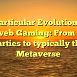 The particular Evolution of On the web Gaming: From LAN Parties to typically the Metaverse