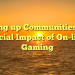 Setting up Communities: The Social Impact of On-line Gaming