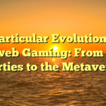 The particular Evolution of On the web Gaming: From LAN Parties to the Metaverse